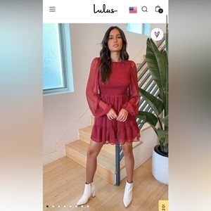 Lulus Berry Dress